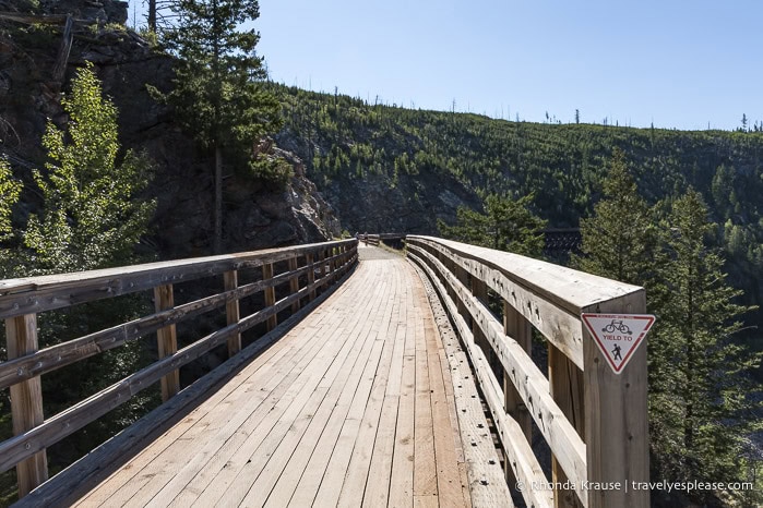 Ξύλινη γέφυρα Trestle.
