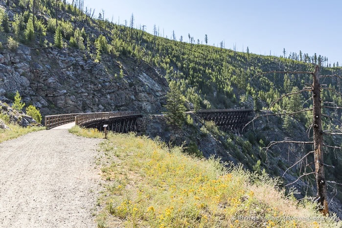 Myra Canyon Trail Trail.